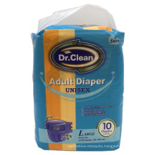 Good Quality Dry Surface High Absorption Disposable PP Tapes Perfect Adult Diapers Senior Plastic Diaper Covers Adult